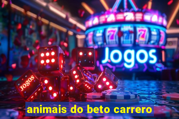 animais do beto carrero